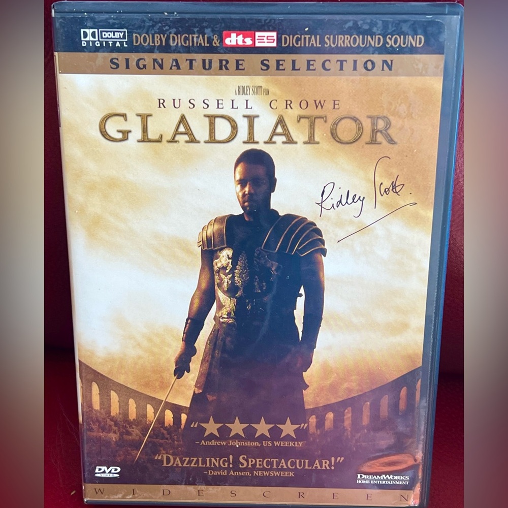 Gladiator (DVD, 2000, 2-Disc Set) Widescreen Signature Selection EUC